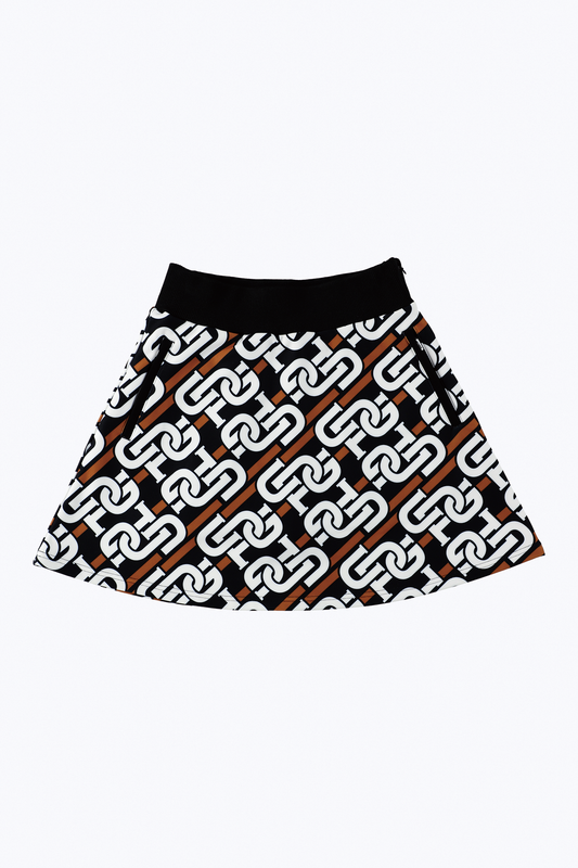 【Sample】チェーンロゴグラフィカルスカート