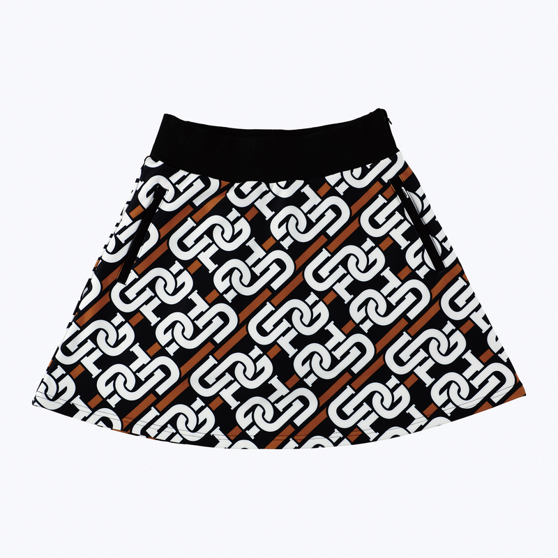 CHAIN LOGO GRAPHICAL SKIRT(チェーンロゴグラフィカルスカート) -sample-