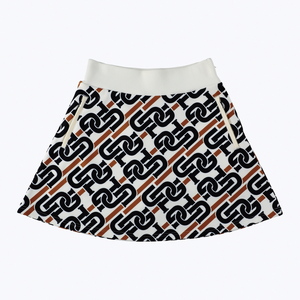 CHAIN LOGO GRAPHICAL SKIRT(チェーンロゴグラフィカルスカート) -sample-