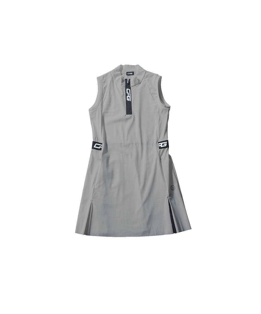 Half zip sleeveless dress (하프 Zip 슬리브리스 원피스) | WOMEN