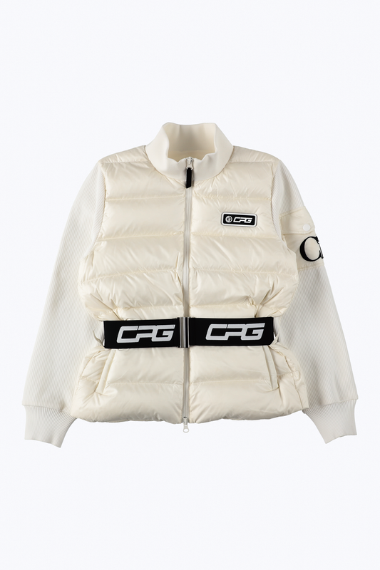 【Sample】スリーブニットダウンジャケット