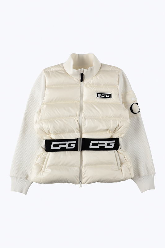 【Sample】スリーブニットダウンジャケット