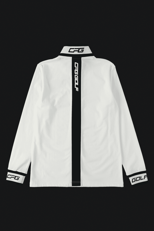 【Sample】ハイネックZIPラインモックネック