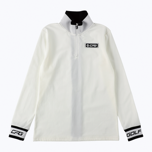 【Sample】ハイネックZIPラインモックネック