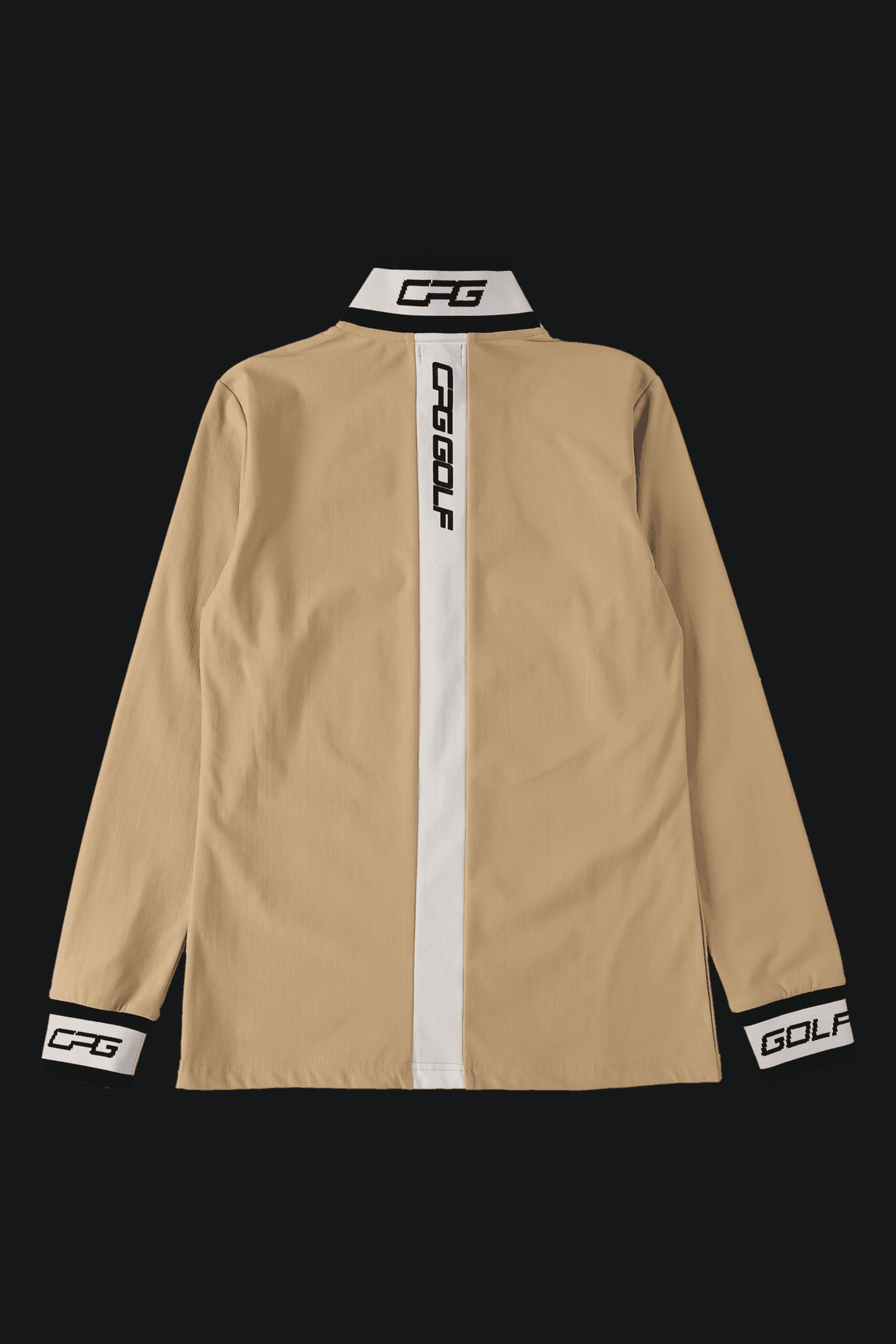 【Sample】ハイネックZIPラインモックネック