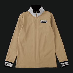 【Sample】ハイネックZIPラインモックネック