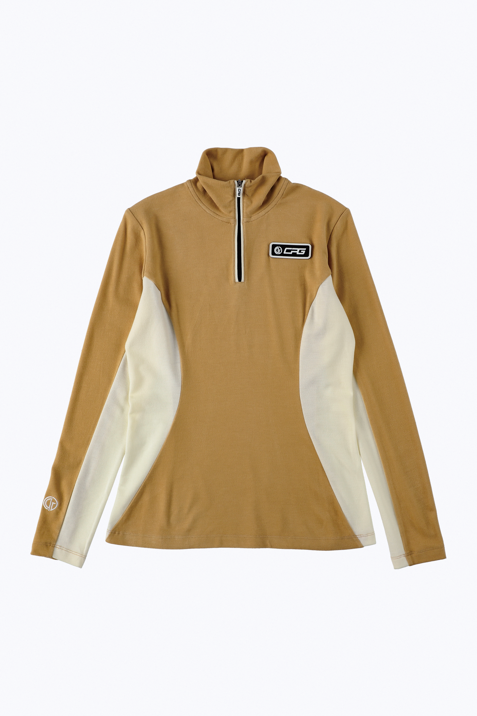 【Sample】ハイネックバイカラーモックネック