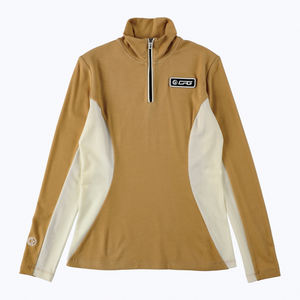 【Sample】ハイネックバイカラーモックネック