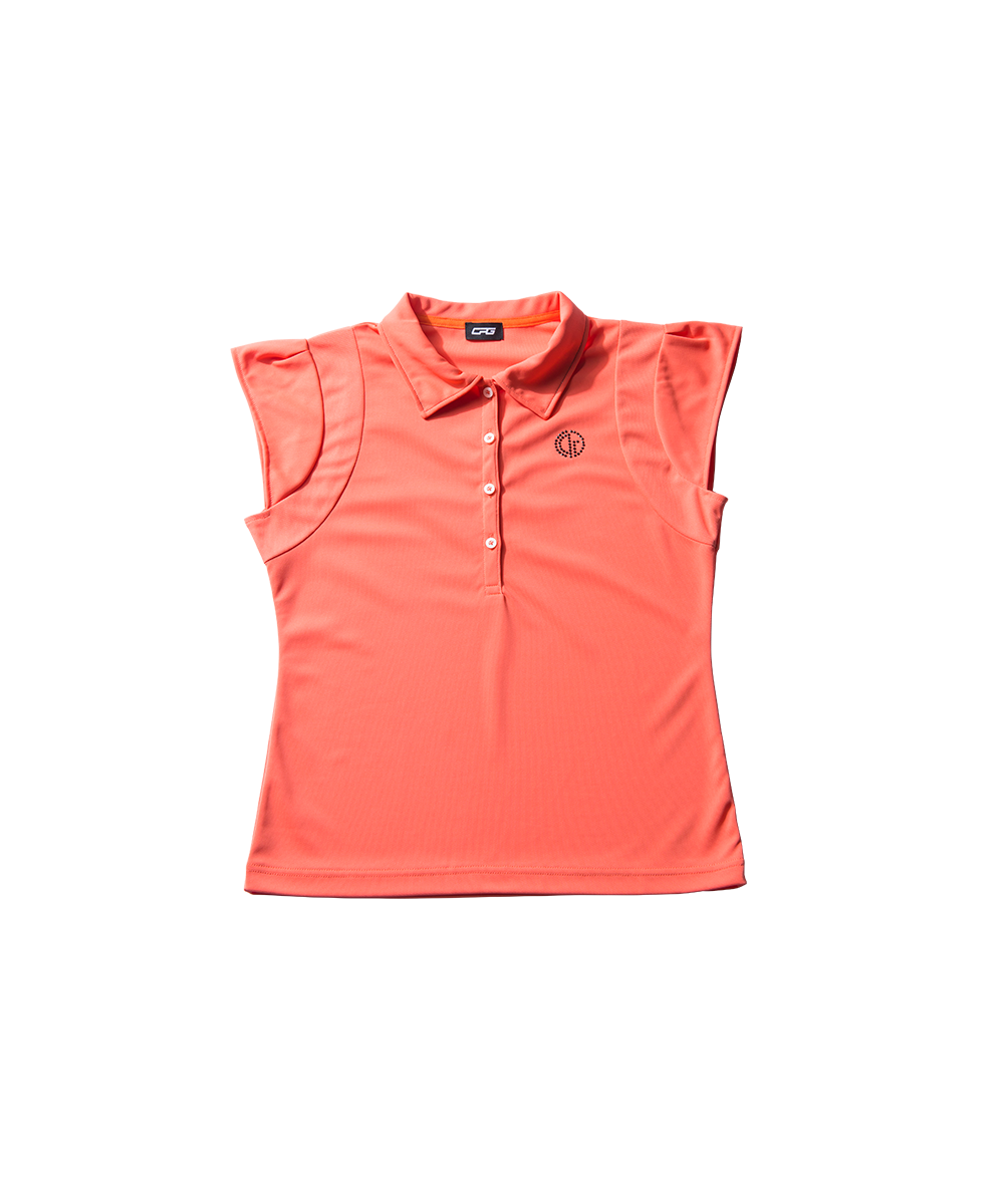 【Sample】フレンチフリルスリーブポロ WOMEN