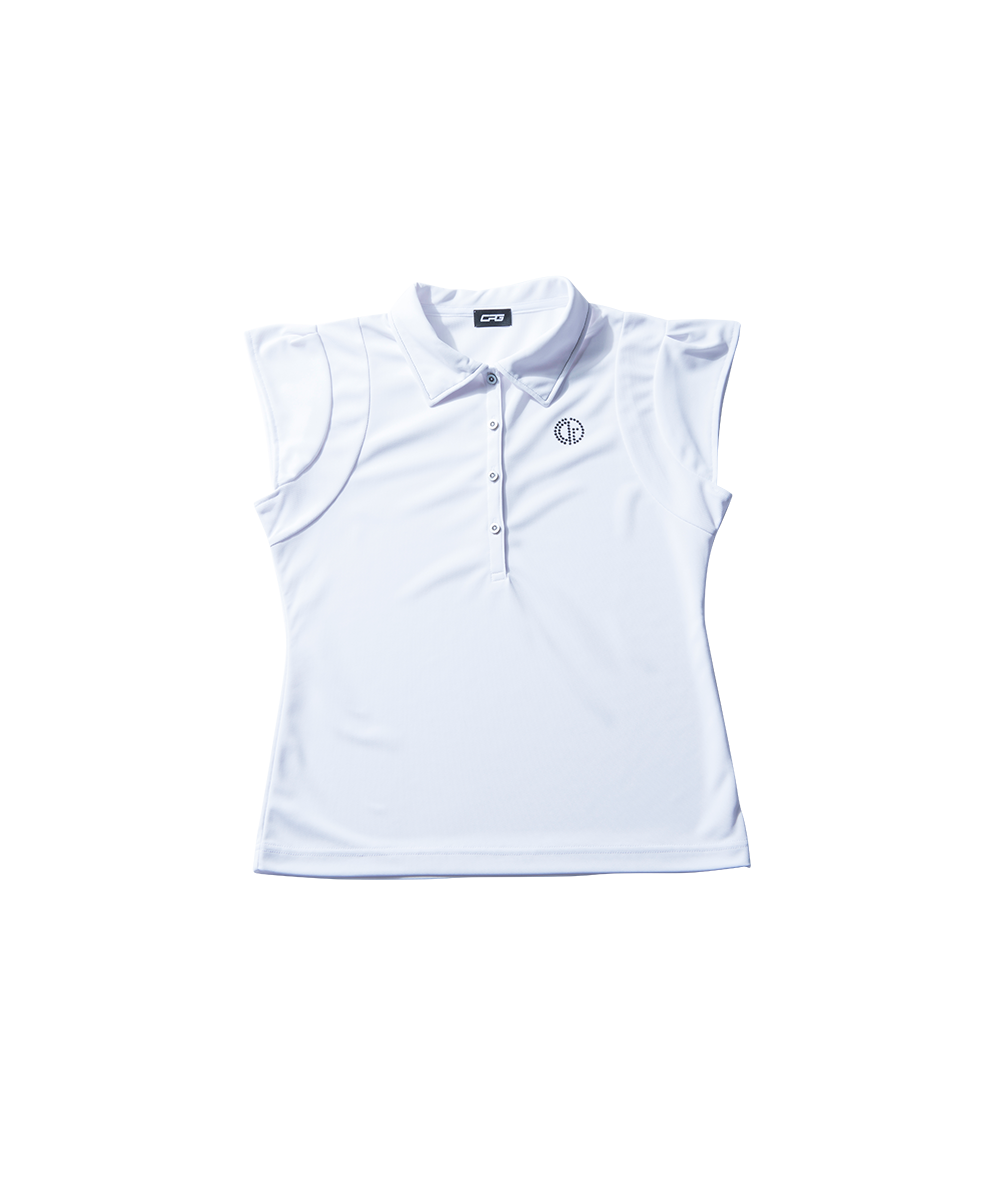 【Sample】フレンチフリルスリーブポロ WOMEN