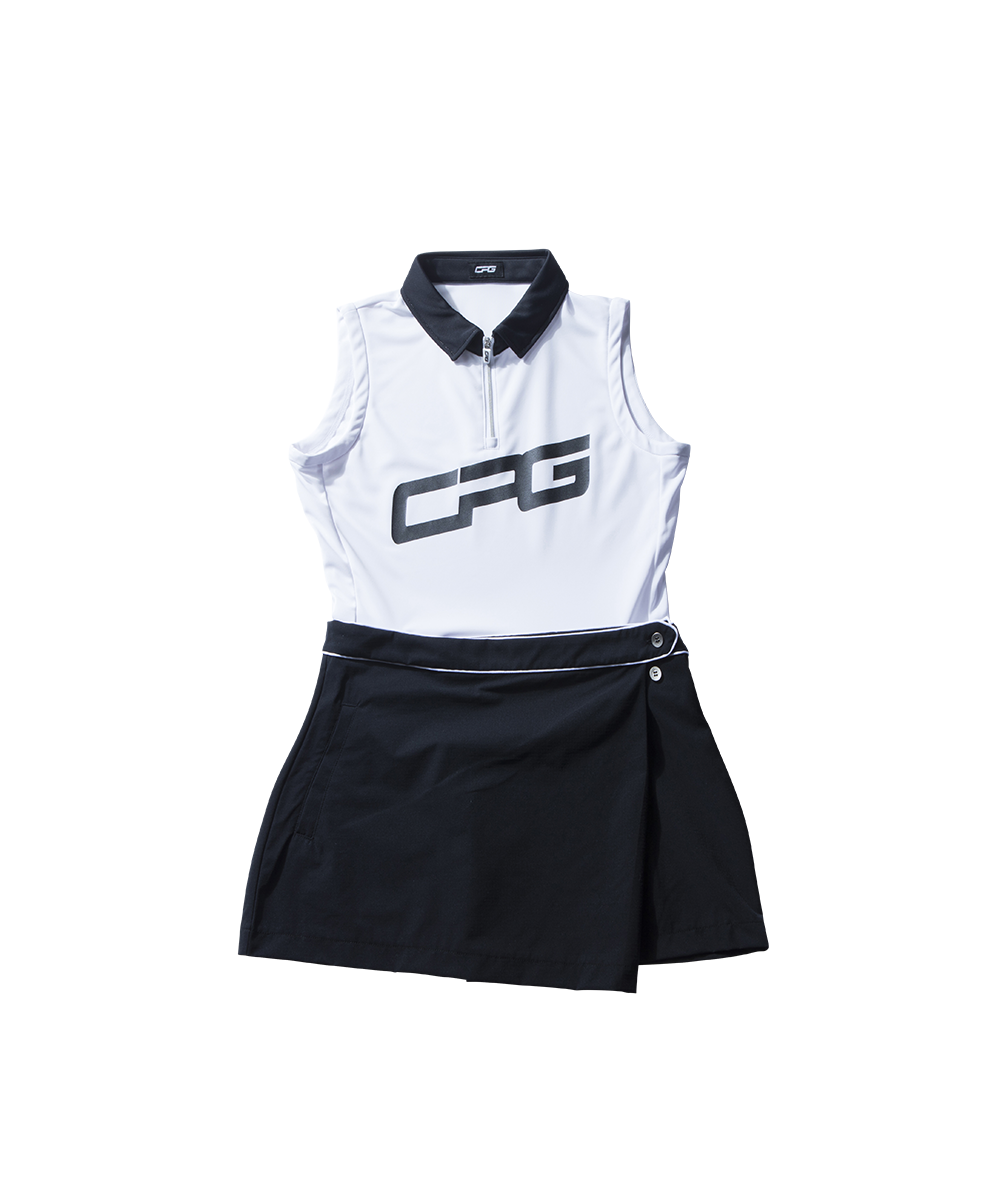 【Sample】バイカラーワンピース　WOMEN