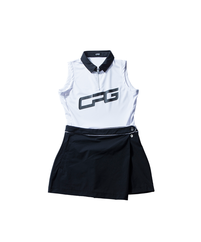 【Sample】バイカラーワンピース　WOMEN