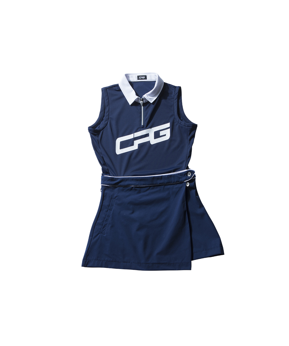 【Sample】バイカラーワンピース　WOMEN