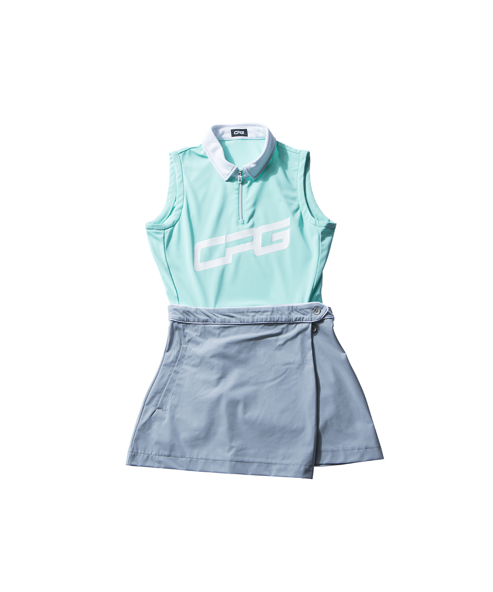 【Sample】バイカラーワンピース　WOMEN