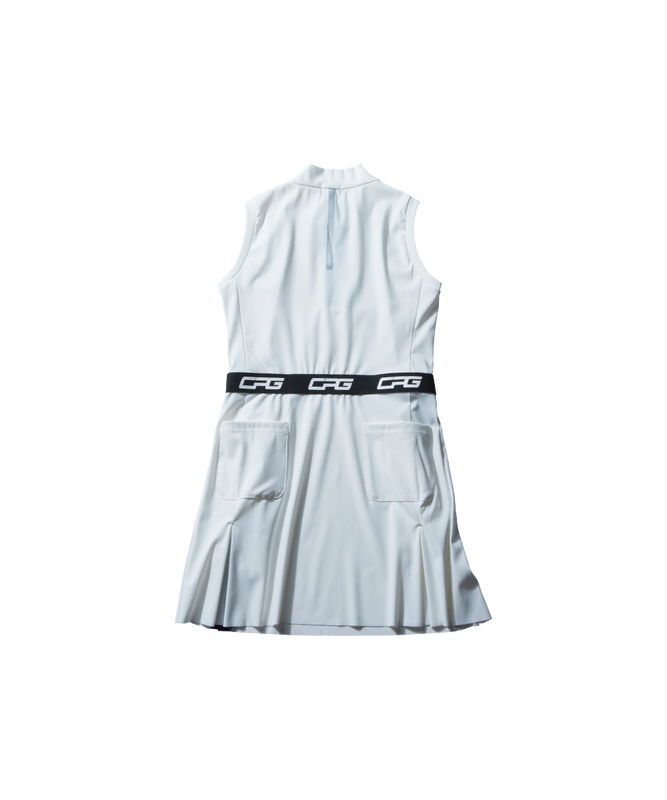 【Sample】ハーフジップスリーブレスワンピース　WOMEN