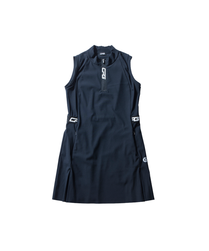 【Sample】ハーフジップスリーブレスワンピース　WOMEN