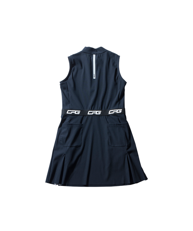 【Sample】ハーフジップスリーブレスワンピース　WOMEN