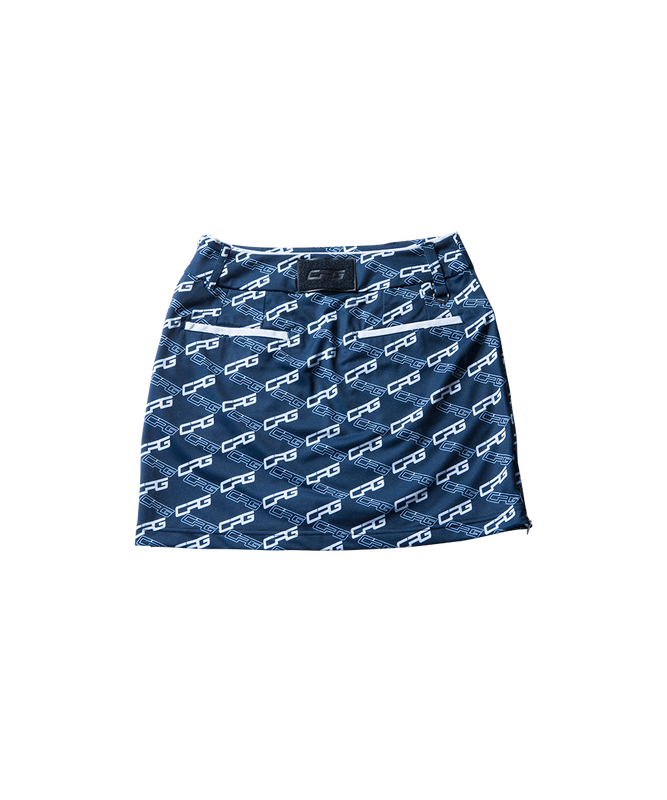 【Sample】バイアスロゴプリントスカート　WOMEN
