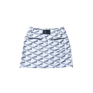 【Sample】バイアスロゴプリントスカート　WOMEN