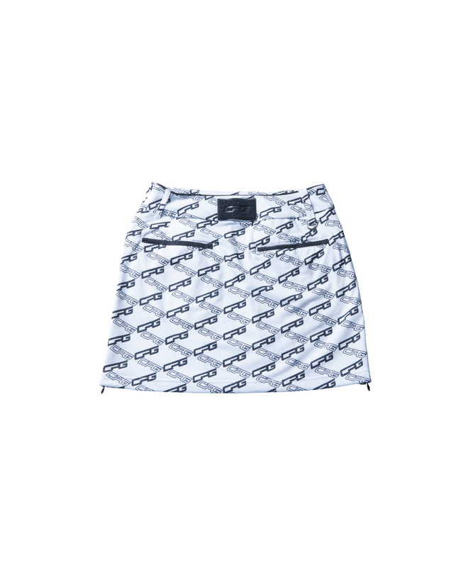 Bias logo print skirt（バイアスロゴプリントスカート）｜WOMEN
