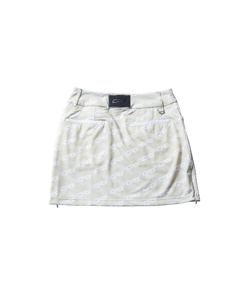【Sample】バイアスロゴプリントスカート　WOMEN
