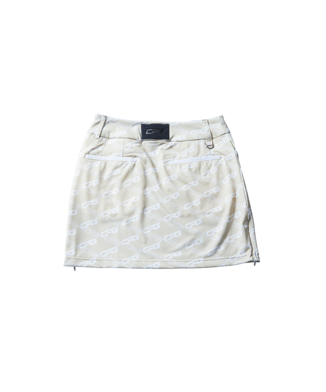 【Sample】バイアスロゴプリントスカート　WOMEN