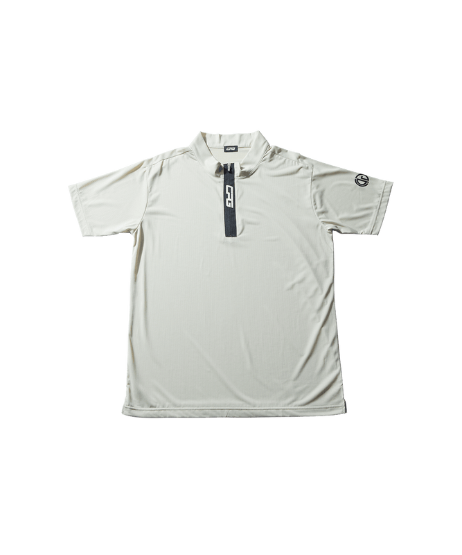 【Sample】杢ワッフルハーフジップハイネックシャツ MEN | MEN