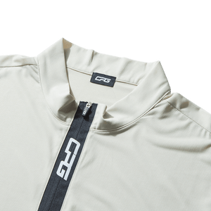 【Sample】杢ワッフルハーフジップハイネックシャツ MEN | MEN