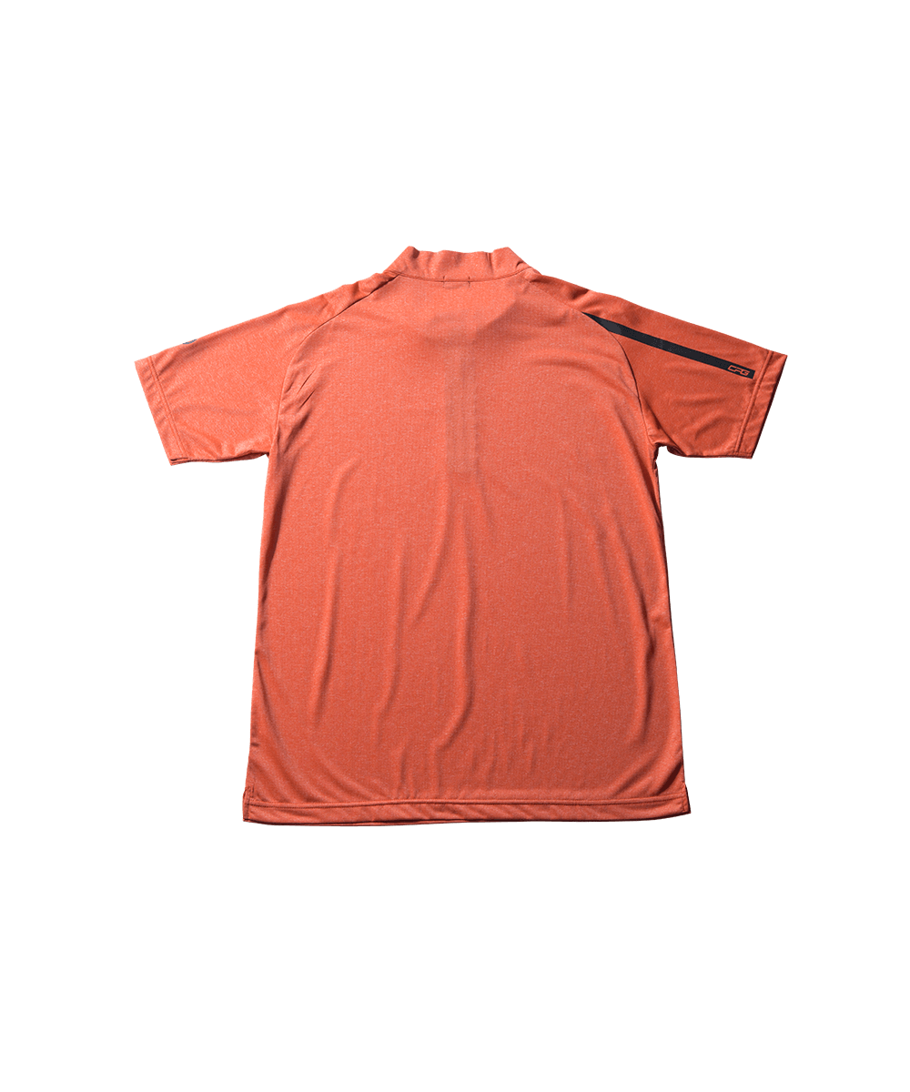 【Sample】杢ワッフルハーフジップハイネックシャツ MEN | MEN