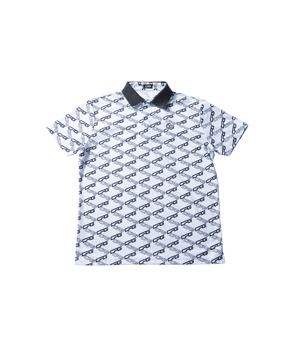 【Sample】バイアスロゴプリントポロシャツ　MEN | MEN