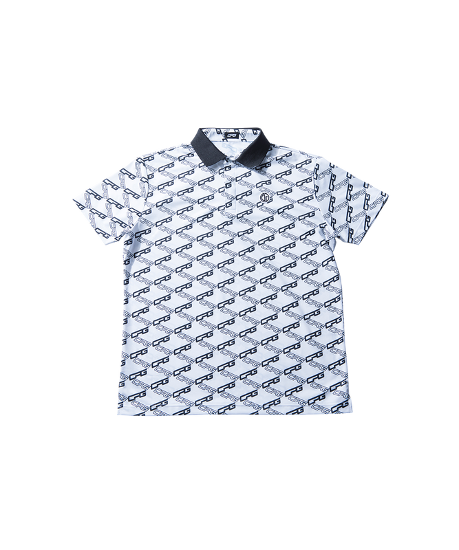 【Sample】バイアスロゴプリントポロシャツ　MEN | MEN