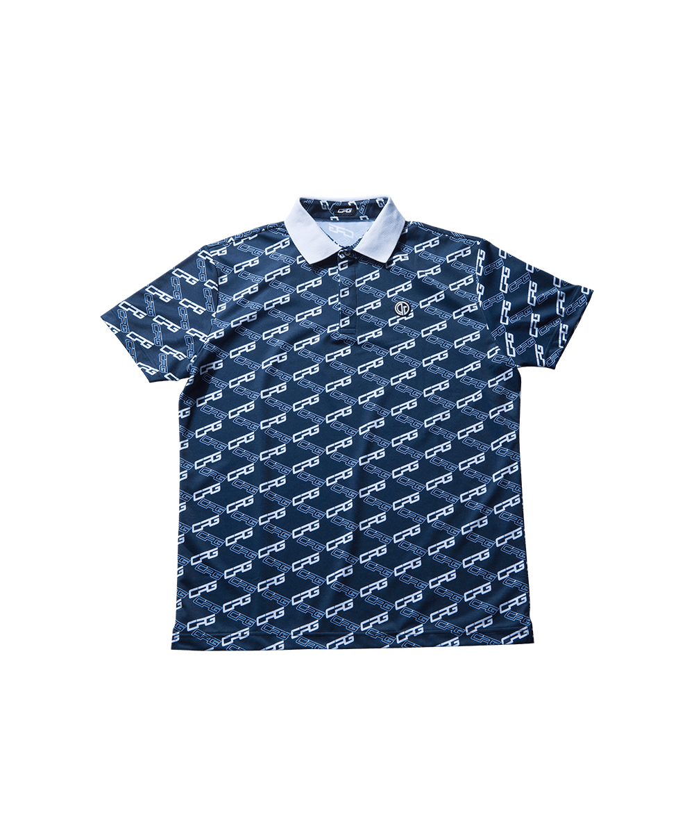 【Sample】バイアスロゴプリントポロシャツ　MEN | MEN