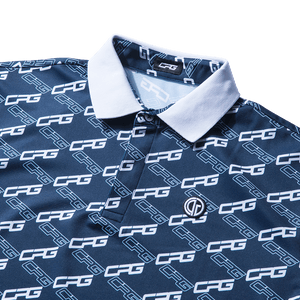 【Sample】バイアスロゴプリントポロシャツ　MEN | MEN