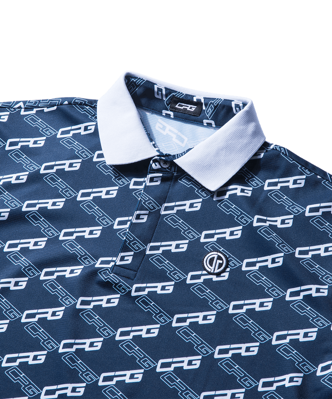 【Sample】バイアスロゴプリントポロシャツ　MEN | MEN