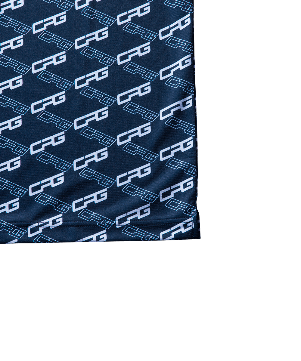 【Sample】バイアスロゴプリントポロシャツ　MEN | MEN