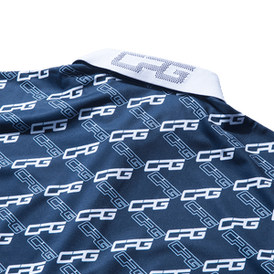 【Sample】バイアスロゴプリントポロシャツ　MEN | MEN