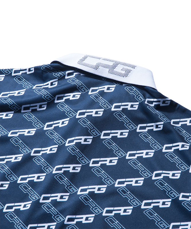 【Sample】バイアスロゴプリントポロシャツ　MEN | MEN