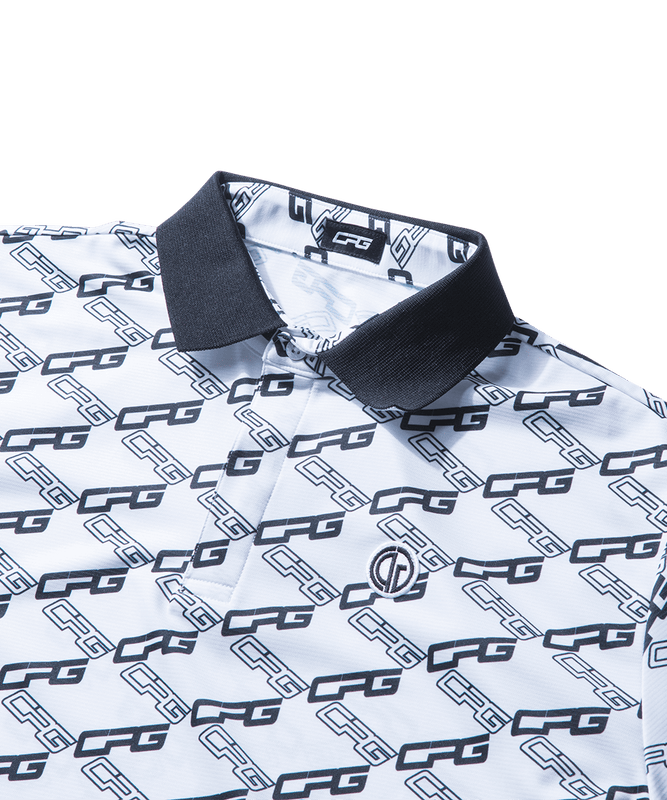 【Sample】バイアスロゴプリントポロシャツ　MEN | MEN