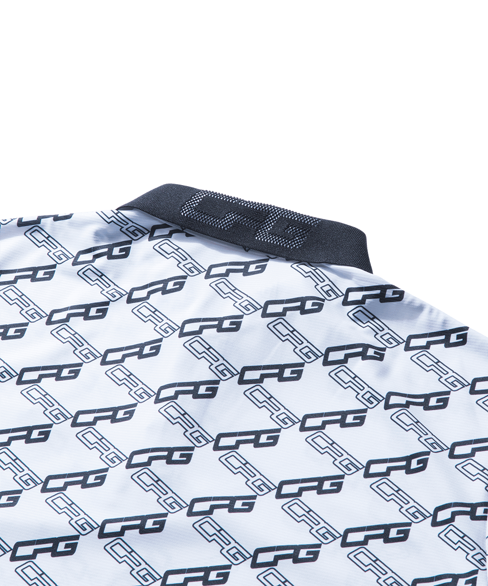 【Sample】バイアスロゴプリントポロシャツ　MEN | MEN