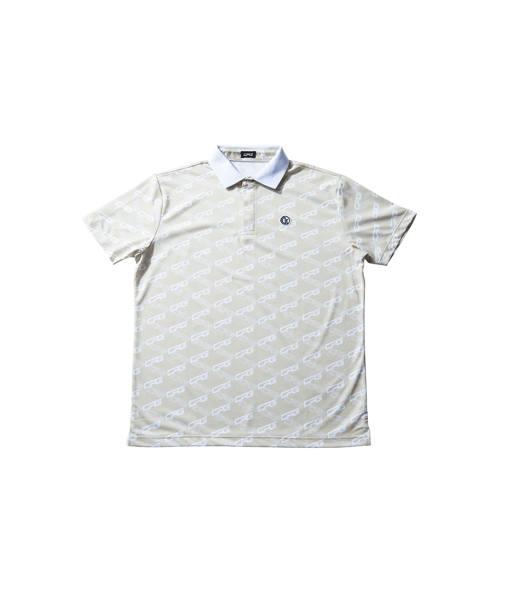 Bias logo print polo shirt（バイアスロゴプリントポロシャツ）｜MEN