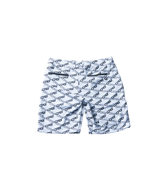 【Sample】バイアスロゴプリントショートパンツ　MEN | MEN