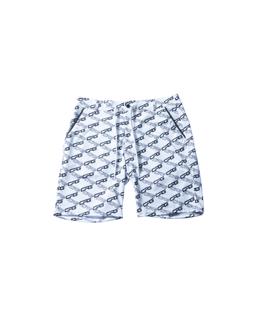 【Sample】バイアスロゴプリントショートパンツ　MEN | MEN