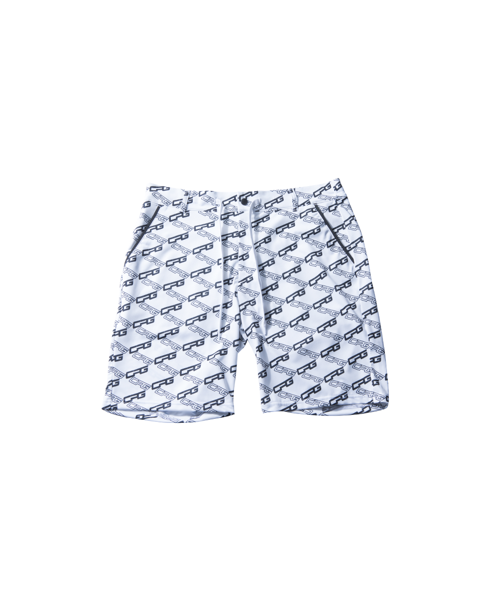 【Sample】バイアスロゴプリントショートパンツ　MEN | MEN