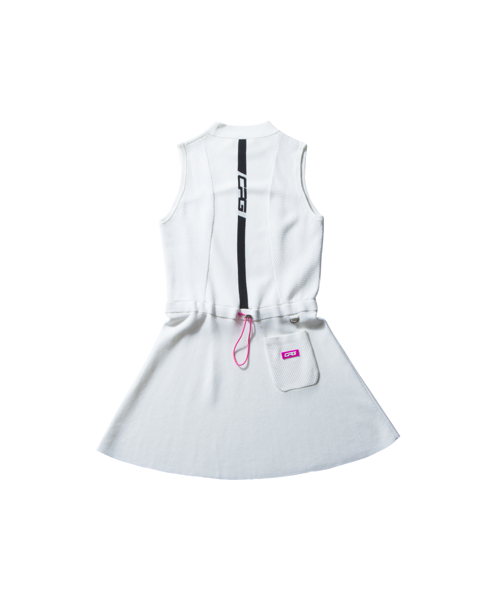 【Sample】スリーブレスフィットアンドフレアワンピ－ス WOMEN