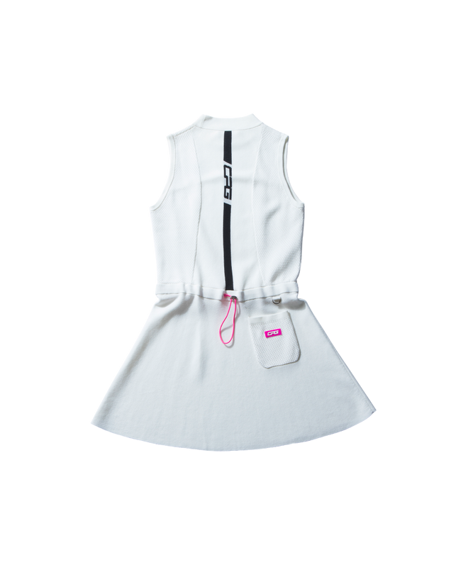 【Sample】スリーブレスフィットアンドフレアワンピ－ス WOMEN