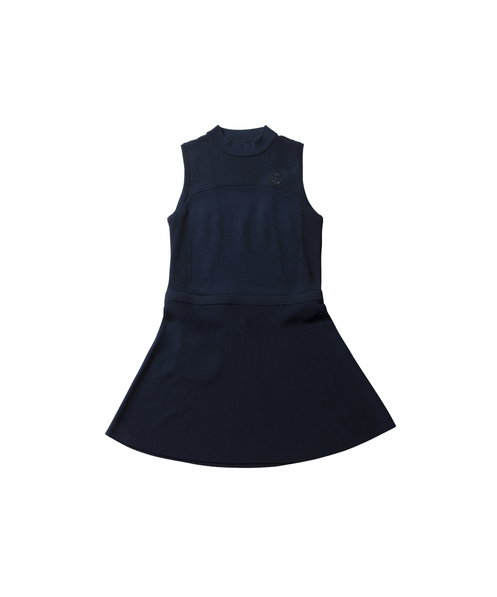 【Sample】スリーブレスフィットアンドフレアワンピ－ス WOMEN