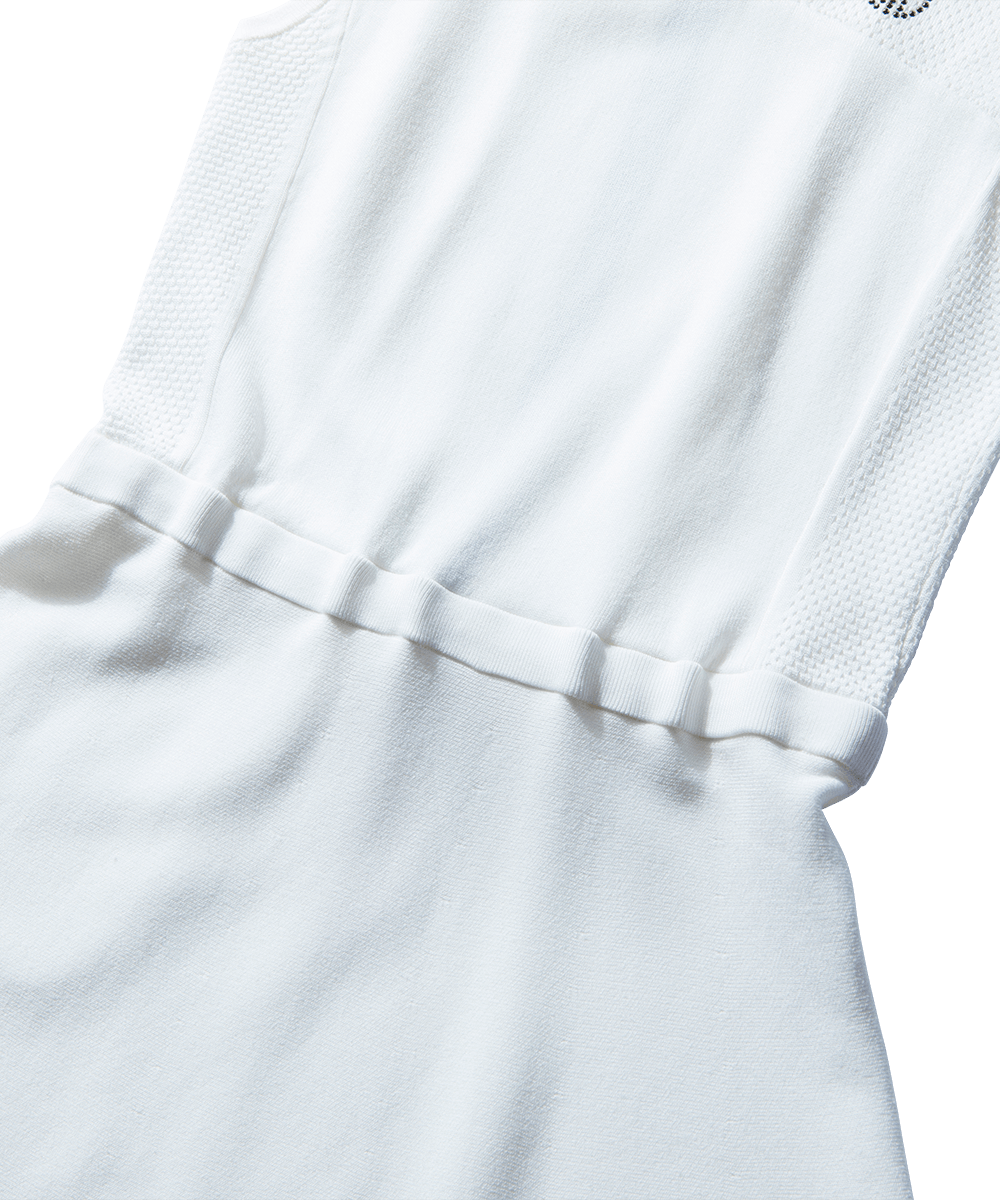 【Sample】スリーブレスフィットアンドフレアワンピ－ス WOMEN