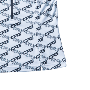 【Sample】バイアスロゴプリントスリーブレスポロ　WOMEN