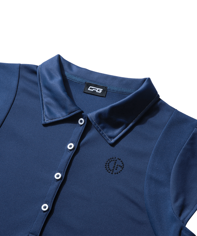 【Sample】フレンチフリルスリーブポロ WOMEN