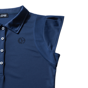 【Sample】フレンチフリルスリーブポロ WOMEN